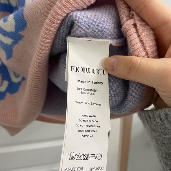 Fiorucci all-over print crewneck sweater - Picture 3 of 3